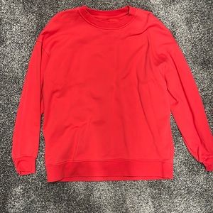 Lululemon Red Sweatshirt